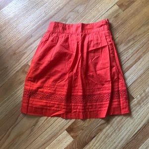 Loft side zipped skirt